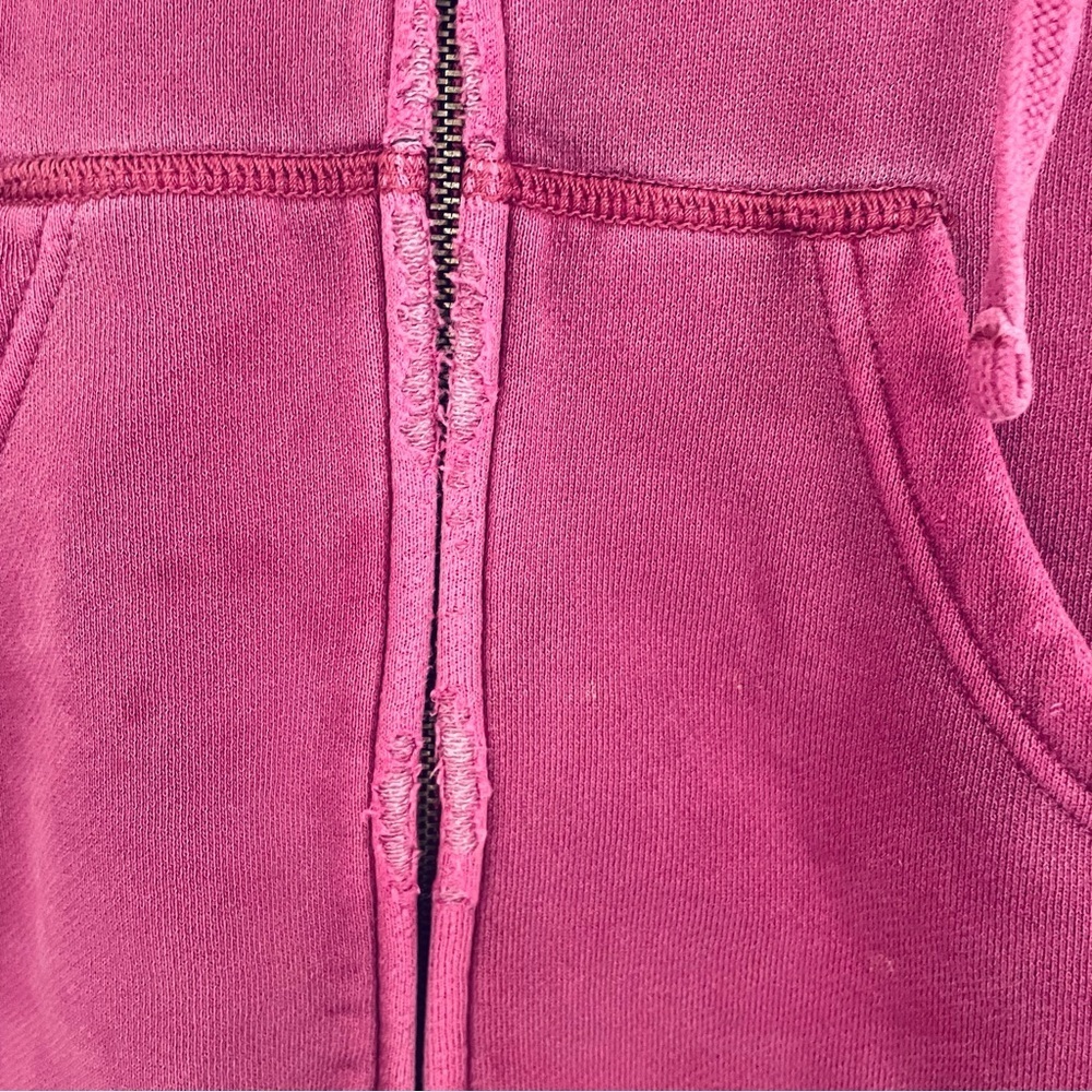 Life is Good Pink Full Zip Hoodie with Pockets - Picture 6 of 14